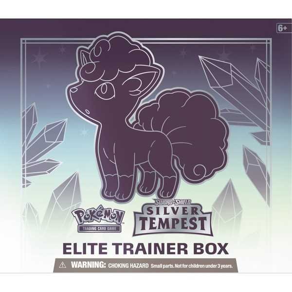 Elite Trainer Box Pokemon argenté Tempest